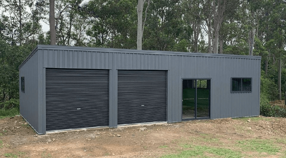 Skillion Roof Garages Affordable in Australia – Global Sheds